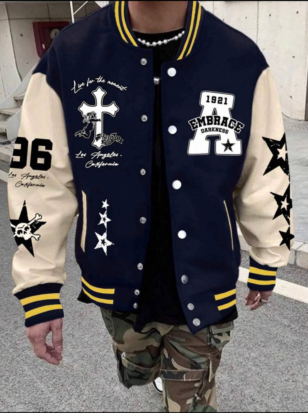 All star varsity jacket