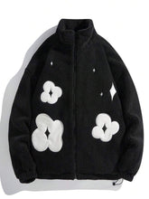 Load image into Gallery viewer, Teddy flower jacket
